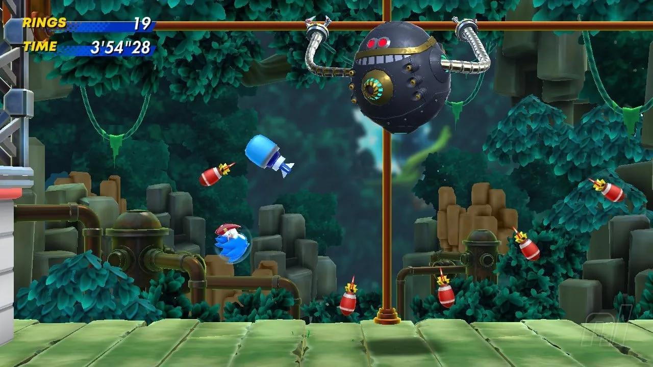 Sonic Dream Team artwork of Dr. Eggman with his dream machine looming behind him